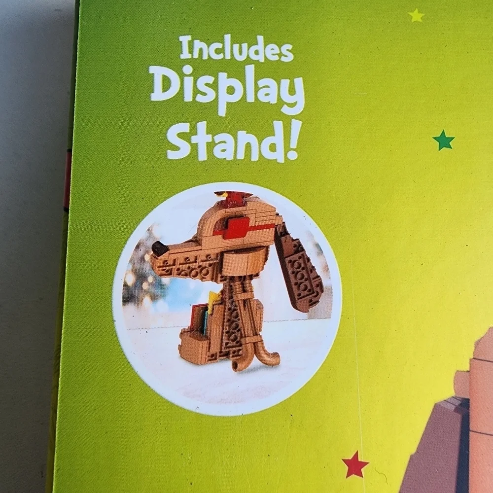 New Brickcraft The Grinch Max Gift Reveal Decoration Building Kit 132-Piece Set